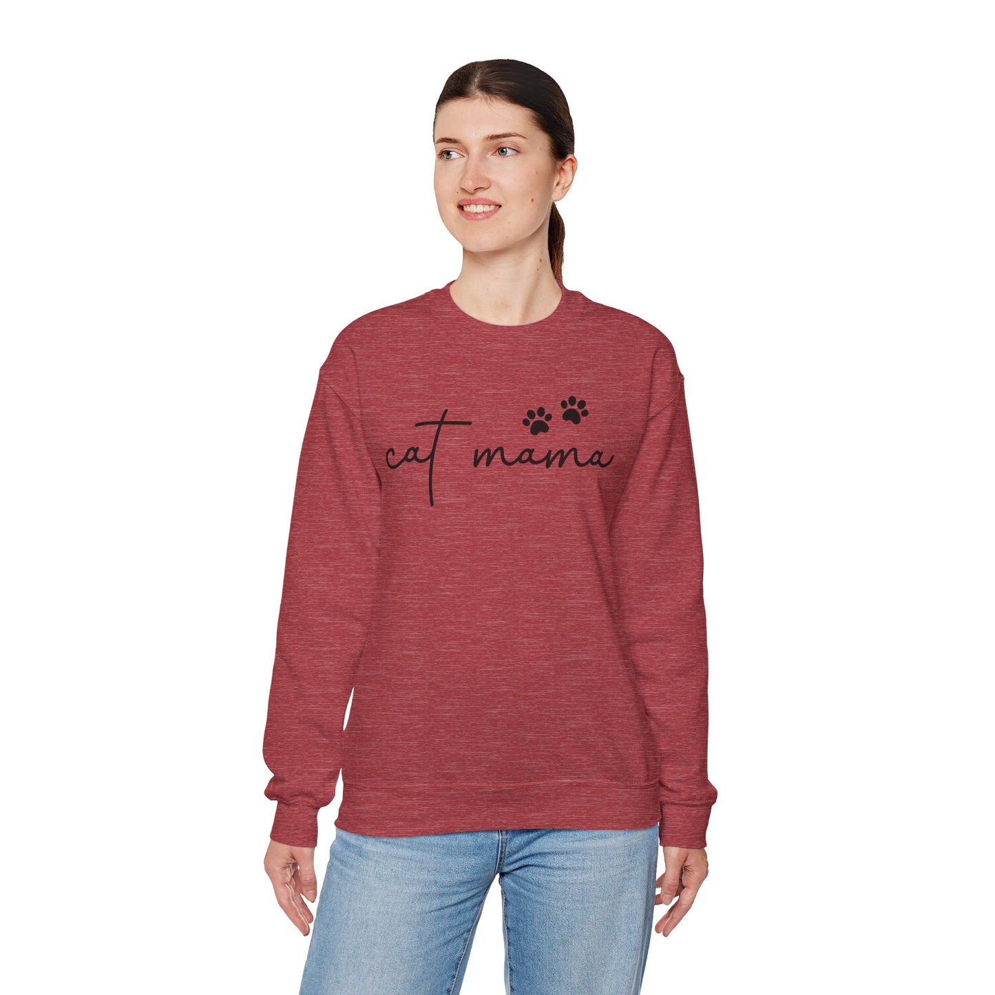 ๐พ Cat Mama Crewneck โ The Perfect Sweatshirt for Every Proud Cat Lover
