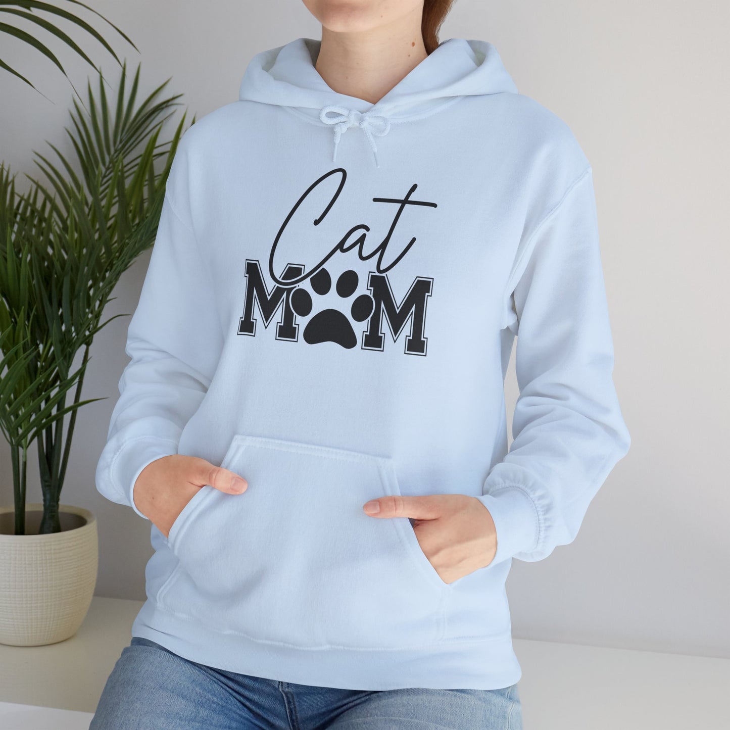 Cat Mom Vibes Only β Soft & Stylish Hooded Sweatshirt