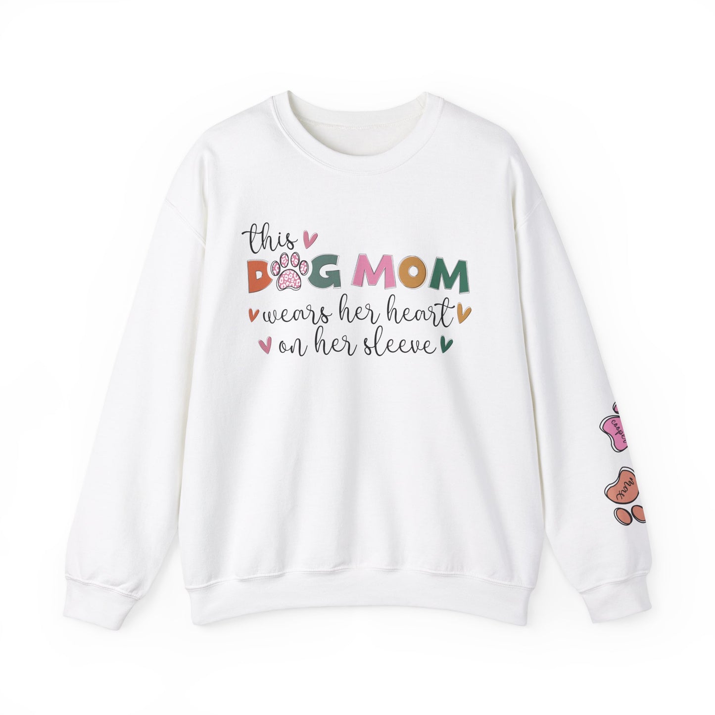 Dog Mom’s Must-Have: Customizable Crewneck Sweatshirt!