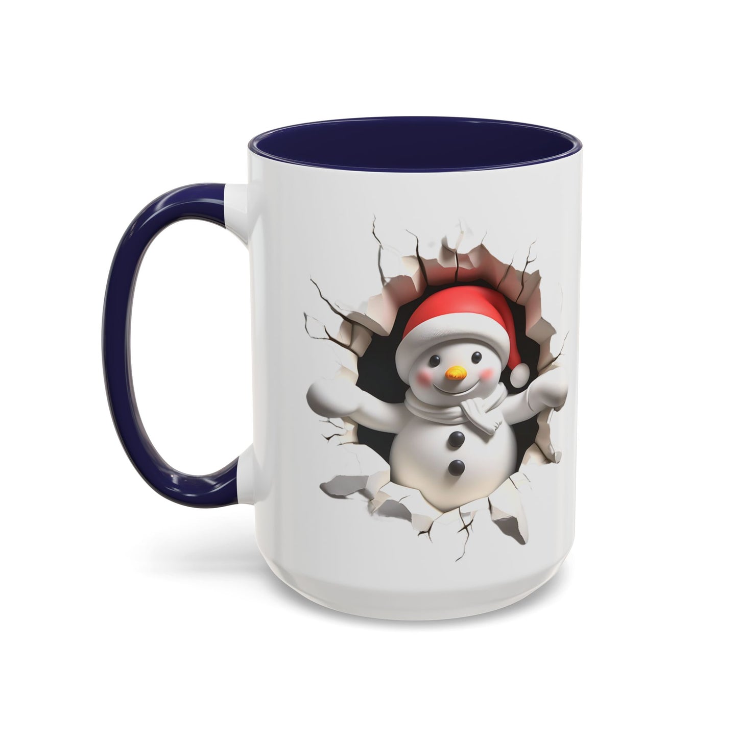 Cute Christmas Penguin Ceramic Mug - 360° Design
