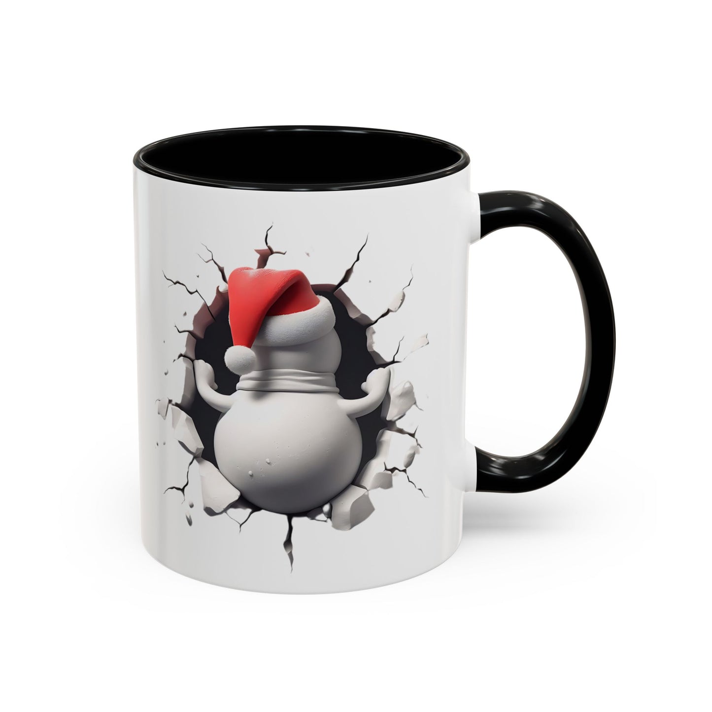 Cute Christmas Penguin Ceramic Mug - 360° Design
