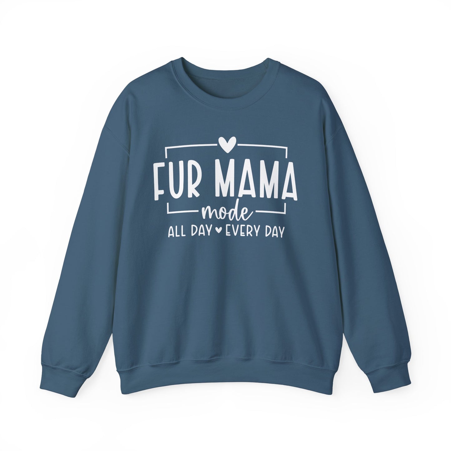 ๐พ Fur Mama Mode ON โ Cozy Sweatshirt for Dog Moms ๐พ