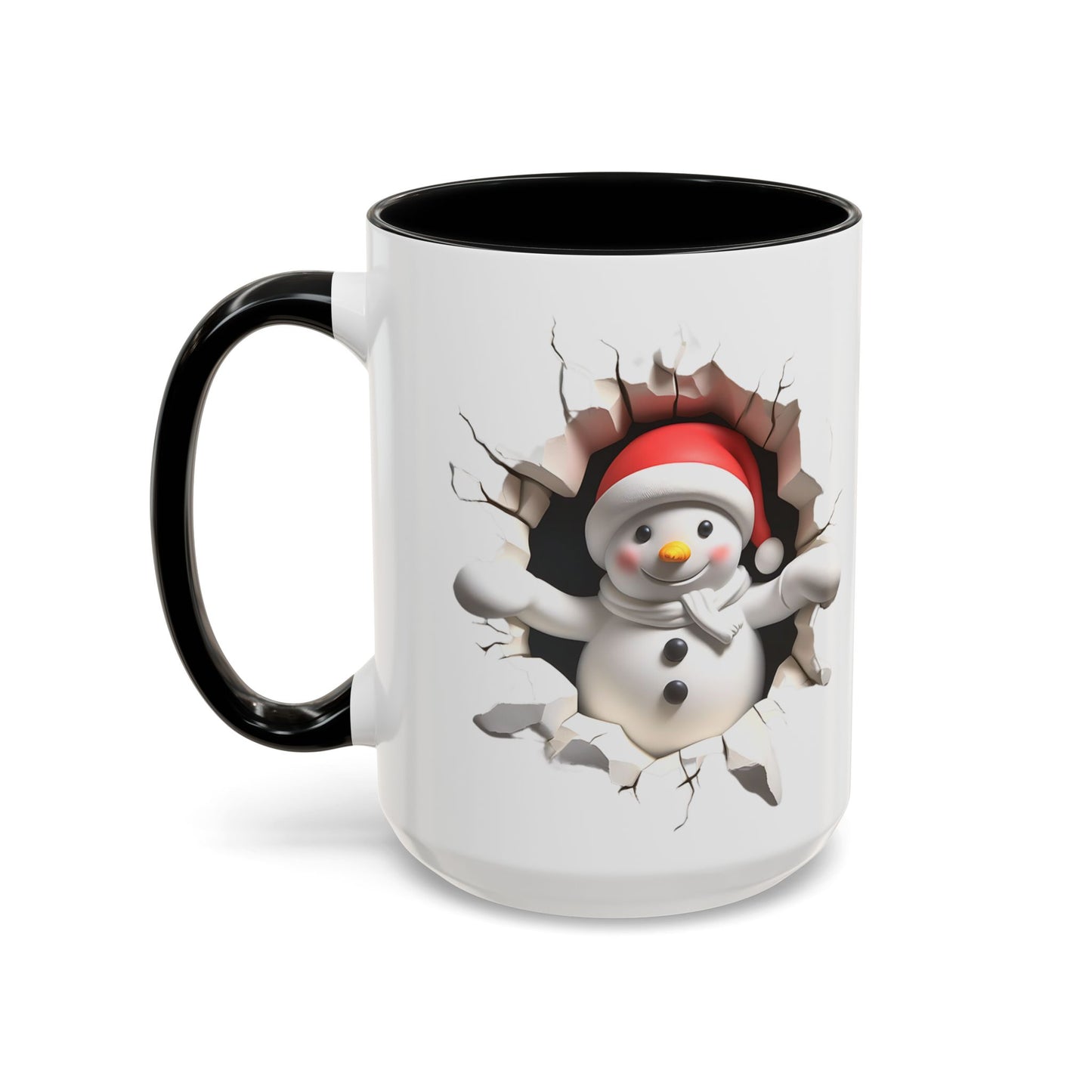 Cute Christmas Penguin Ceramic Mug - 360° Design