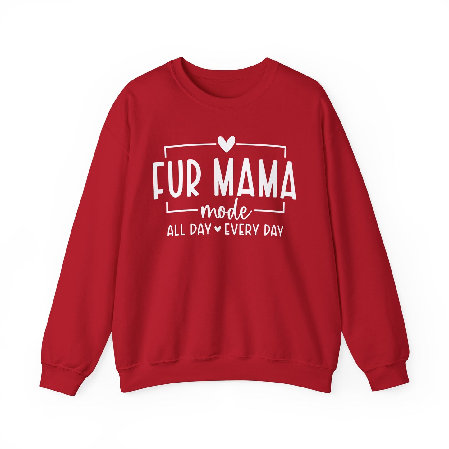๐พ Fur Mama Mode ON โ Cozy Sweatshirt for Dog Moms ๐พ