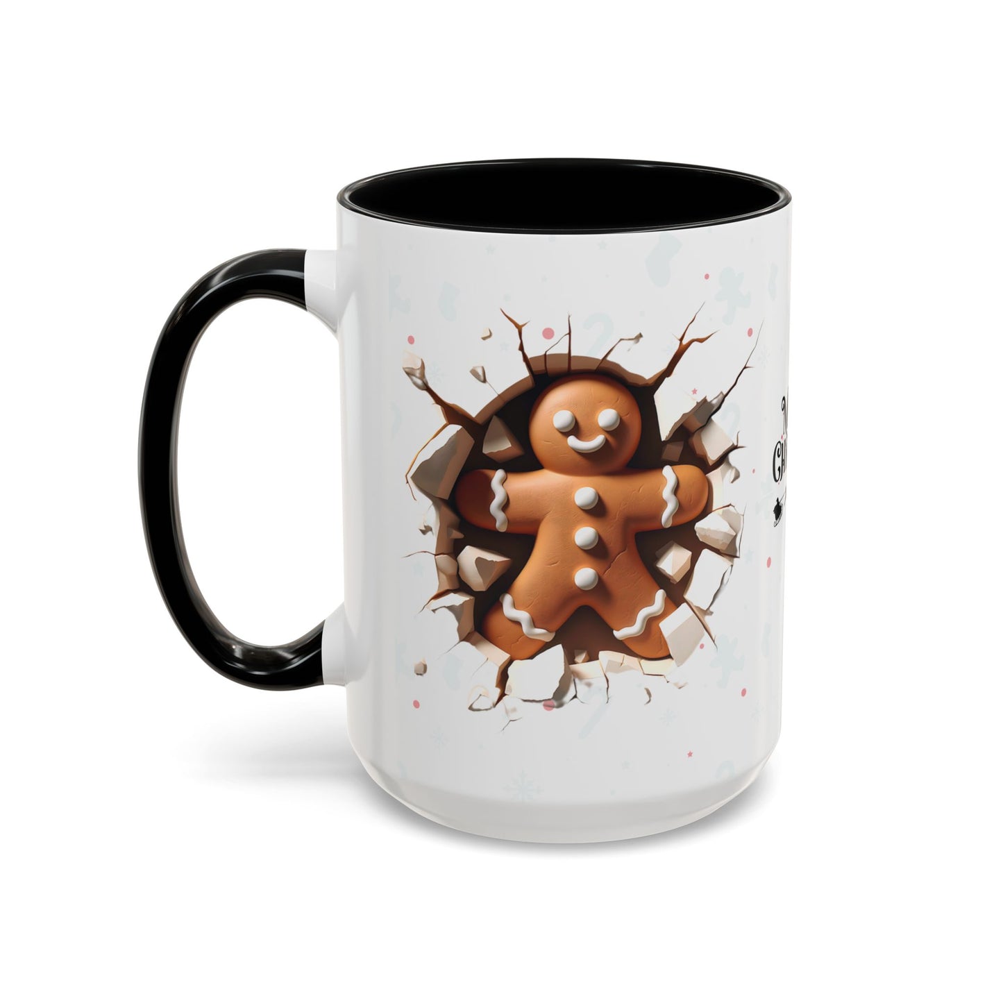 Gingerbread Man Mug-The Sweetest Way to Sip Your Coffee!