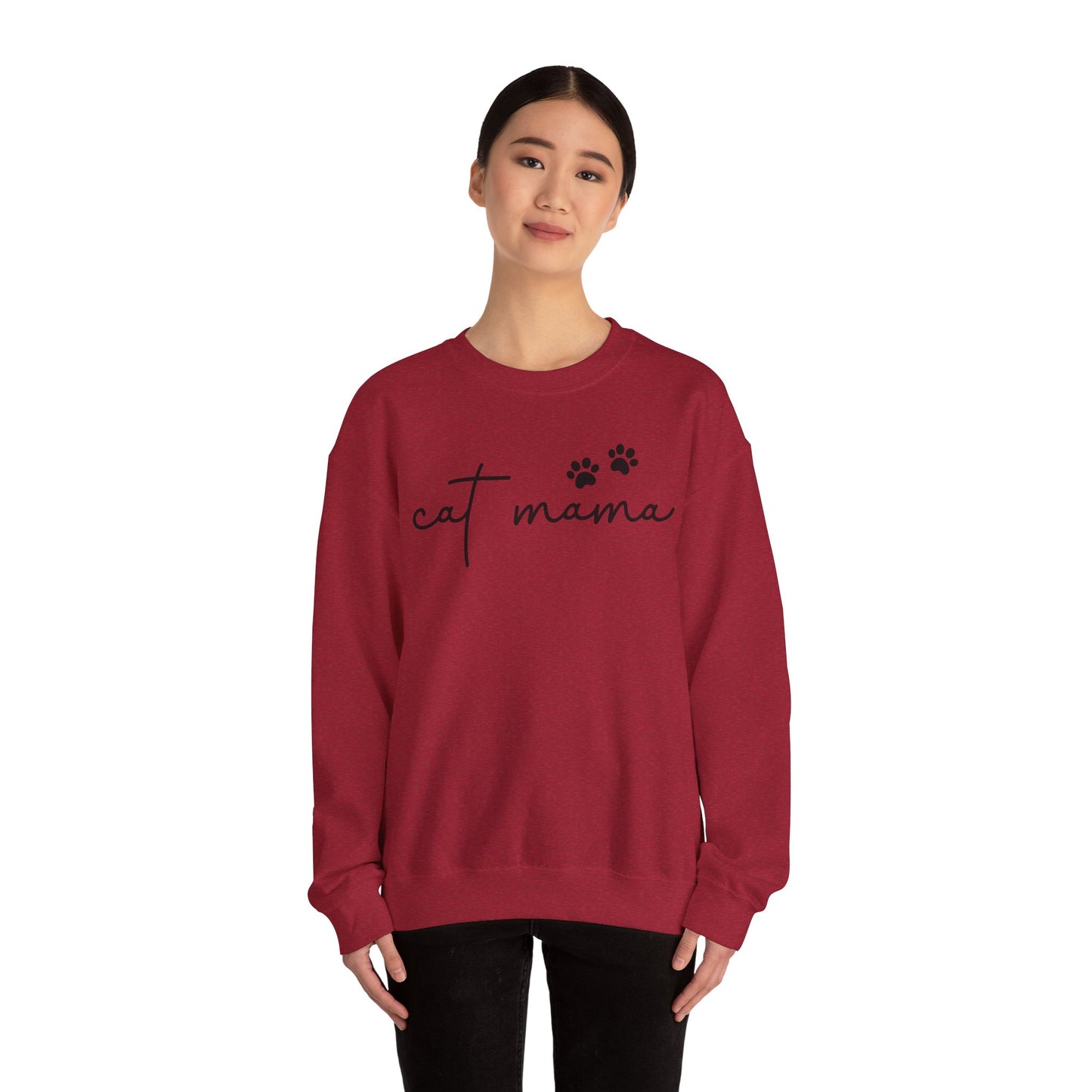 ๐พ Cat Mama Crewneck โ The Perfect Sweatshirt for Every Proud Cat Lover