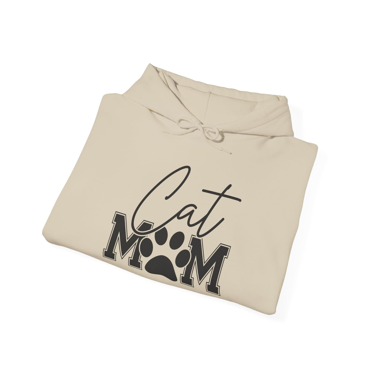 Cat Mom Vibes Only β Soft & Stylish Hooded Sweatshirt