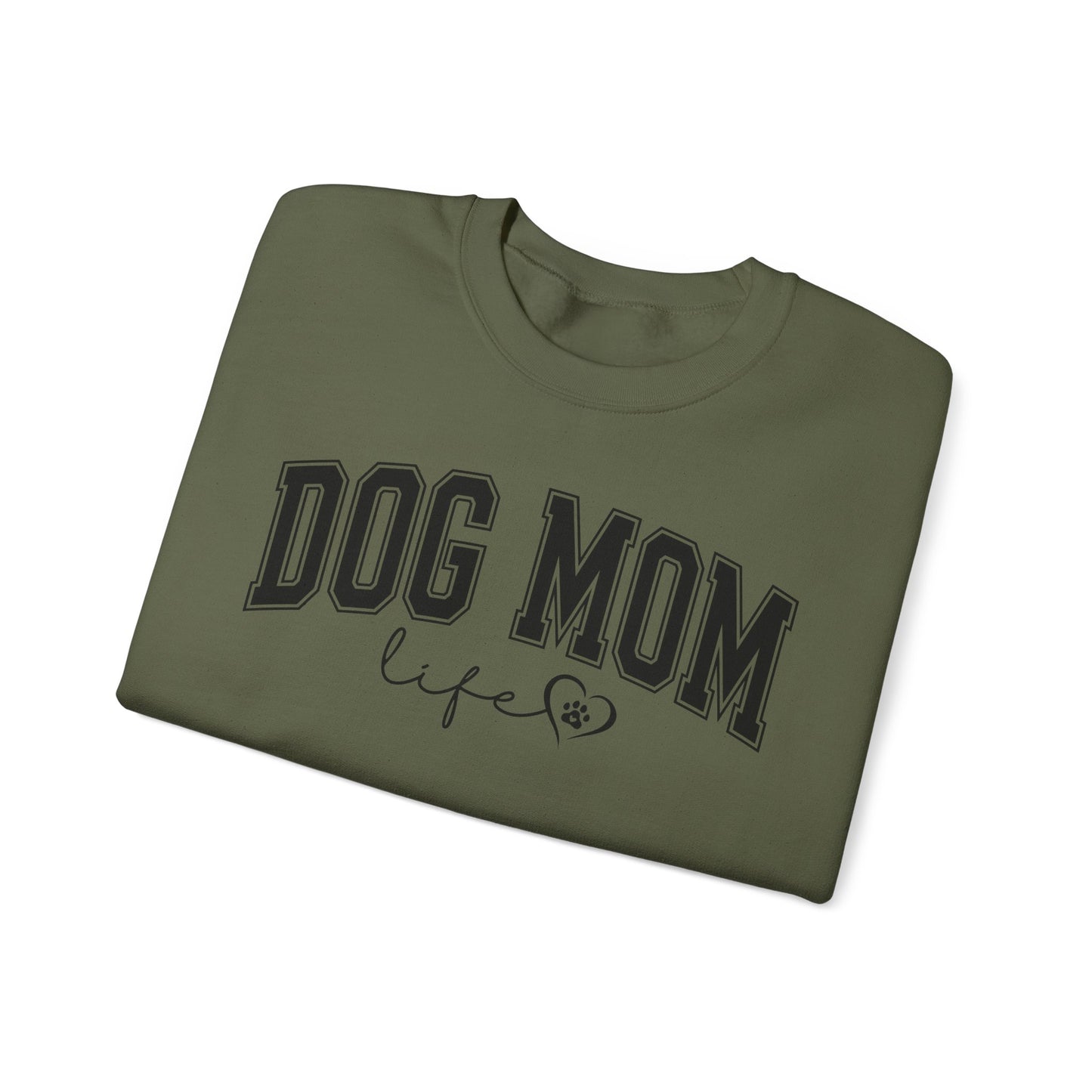 Dog Mom Life Unisex Heavy Blend™ Crewneck Sweatshirt