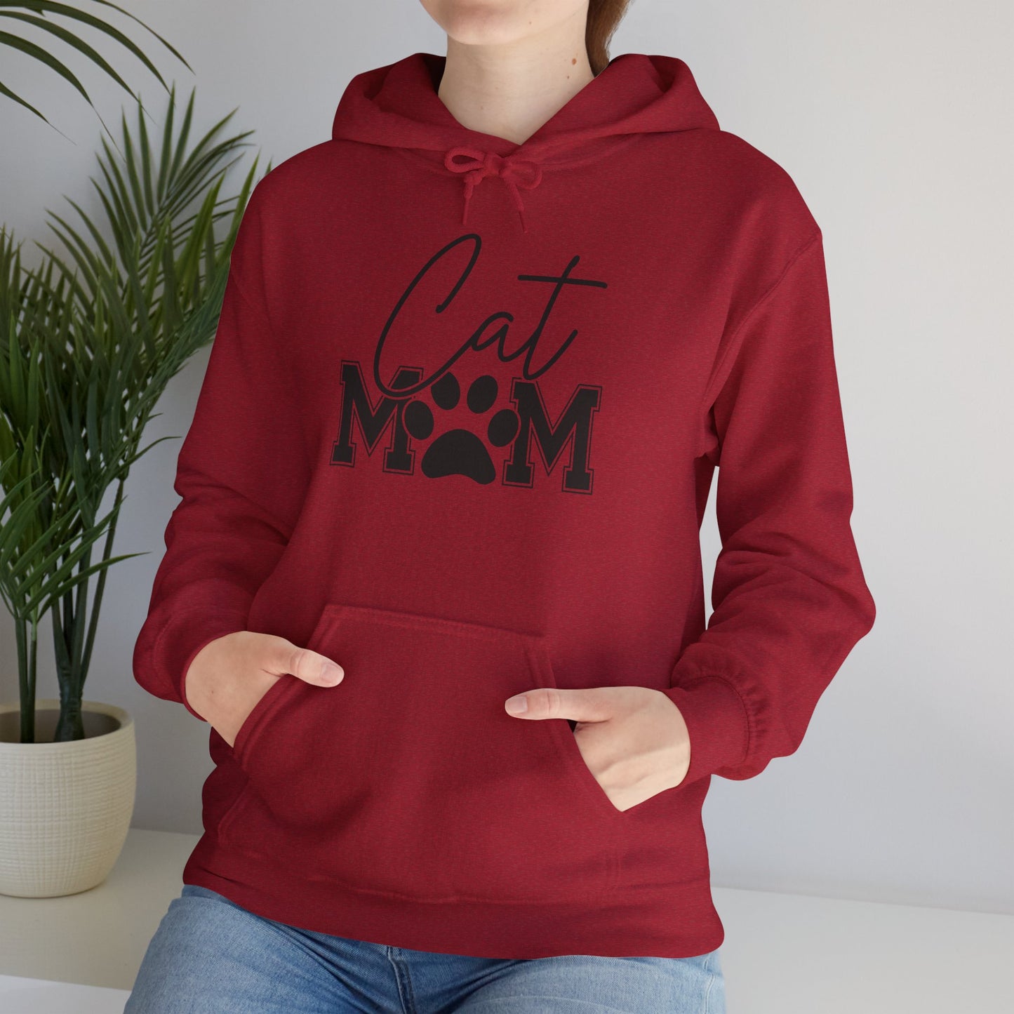Cat Mom Vibes Only β Soft & Stylish Hooded Sweatshirt