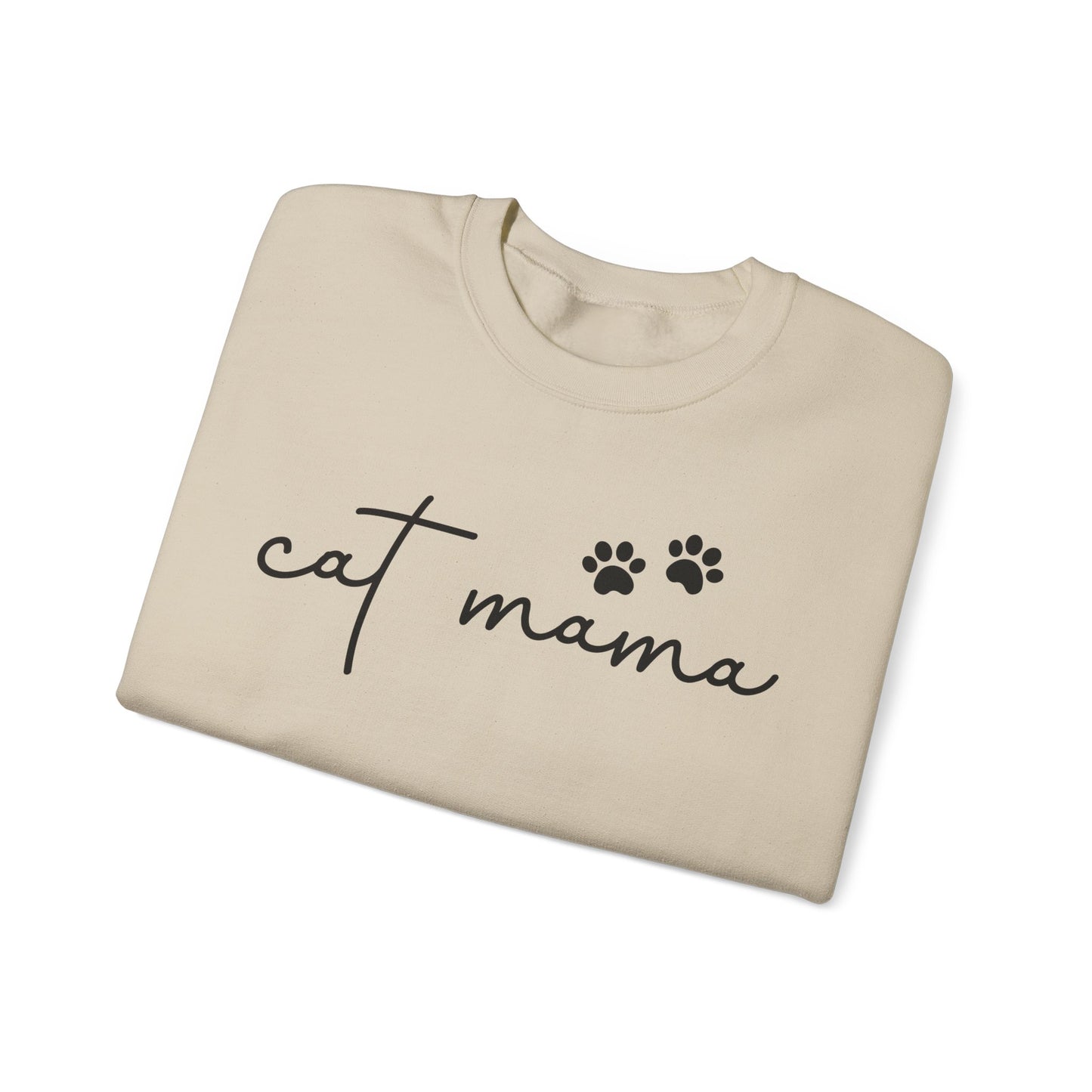 ๐พ Cat Mama Crewneck โ The Perfect Sweatshirt for Every Proud Cat Lover