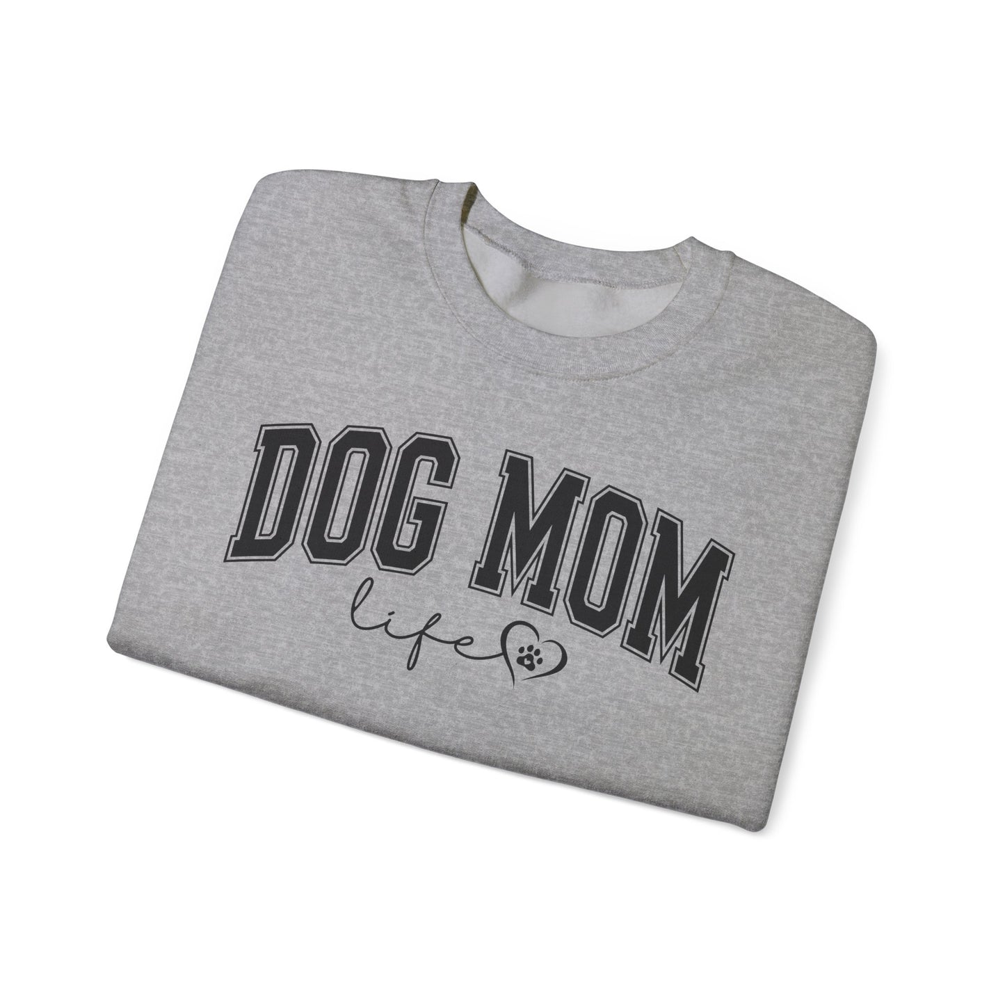 Dog Mom Life Unisex Heavy Blend™ Crewneck Sweatshirt