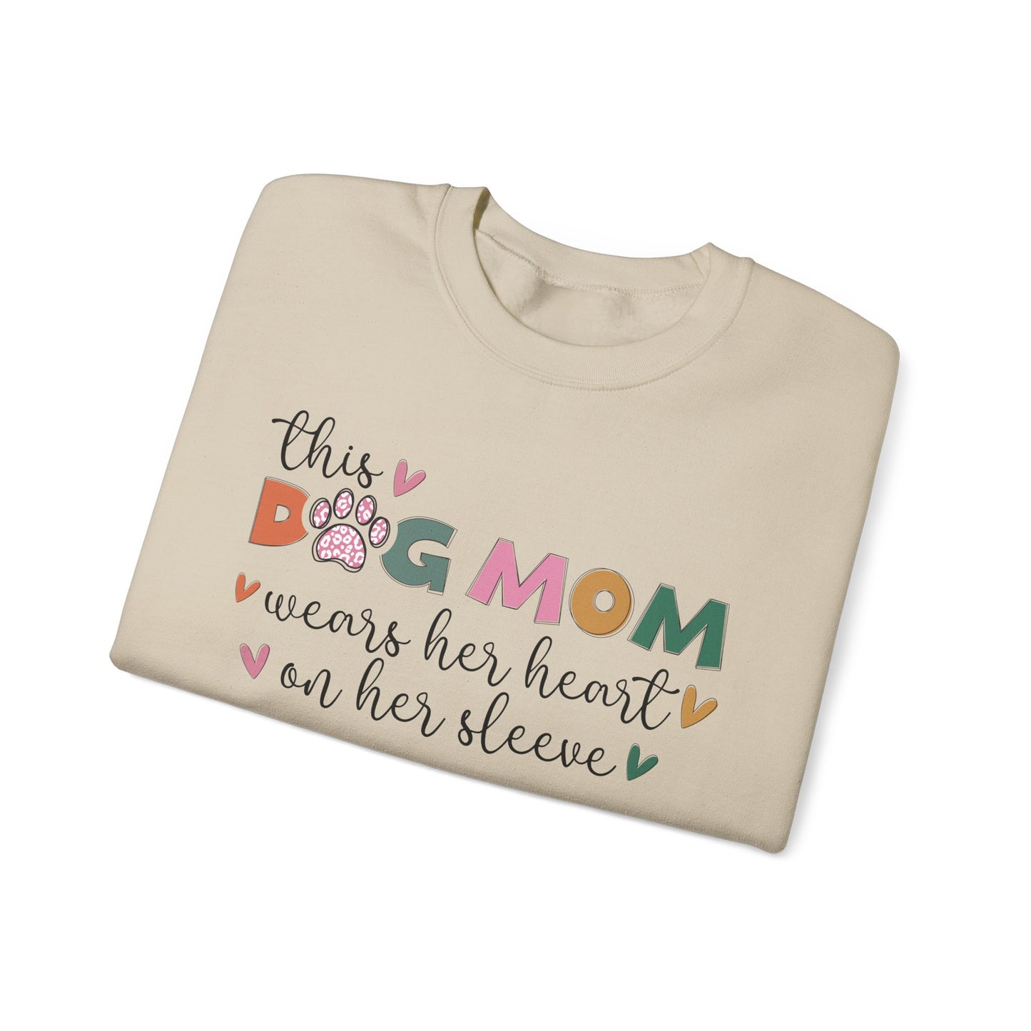 Dog Mom’s Must-Have: Customizable Crewneck Sweatshirt!