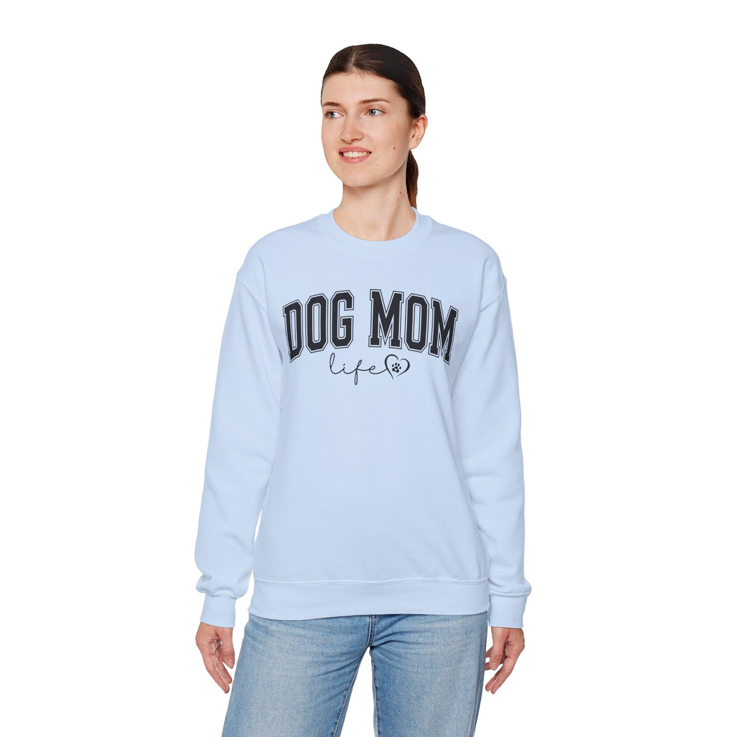 Dog Mom Life Unisex Heavy Blend™ Crewneck Sweatshirt