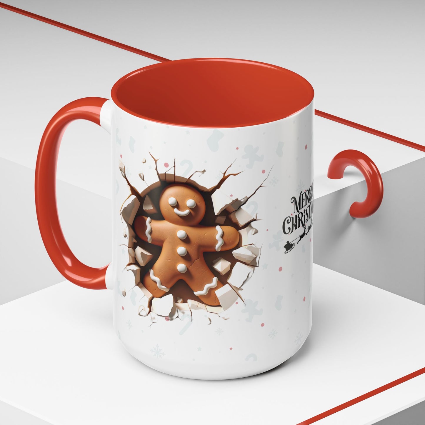 Gingerbread Man Mug-The Sweetest Way to Sip Your Coffee!