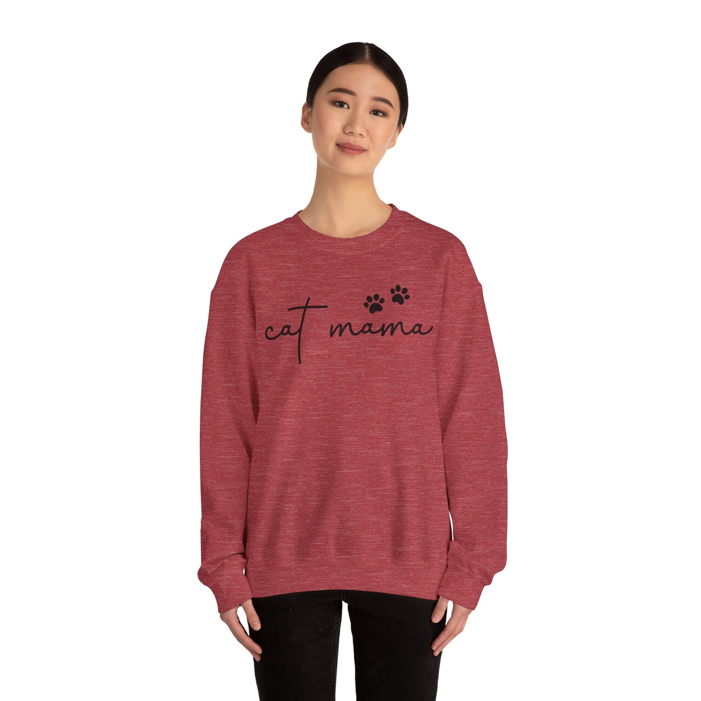 ๐พ Cat Mama Crewneck โ The Perfect Sweatshirt for Every Proud Cat Lover