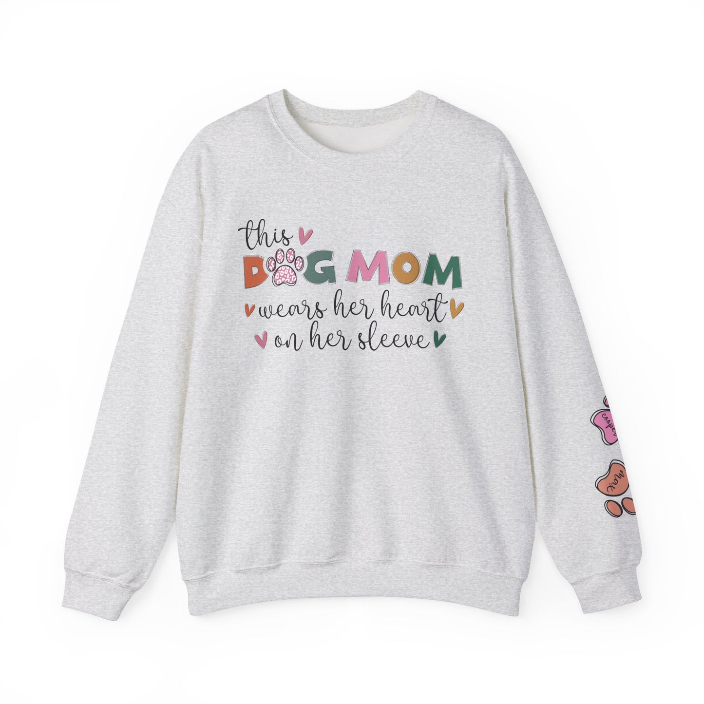 Dog Mom’s Must-Have: Customizable Crewneck Sweatshirt!