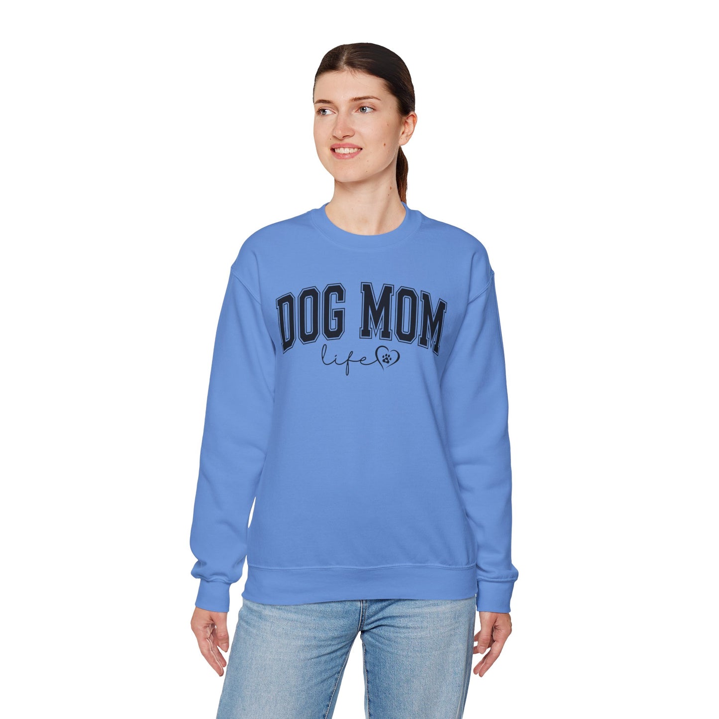 Dog Mom Life Unisex Heavy Blend™ Crewneck Sweatshirt