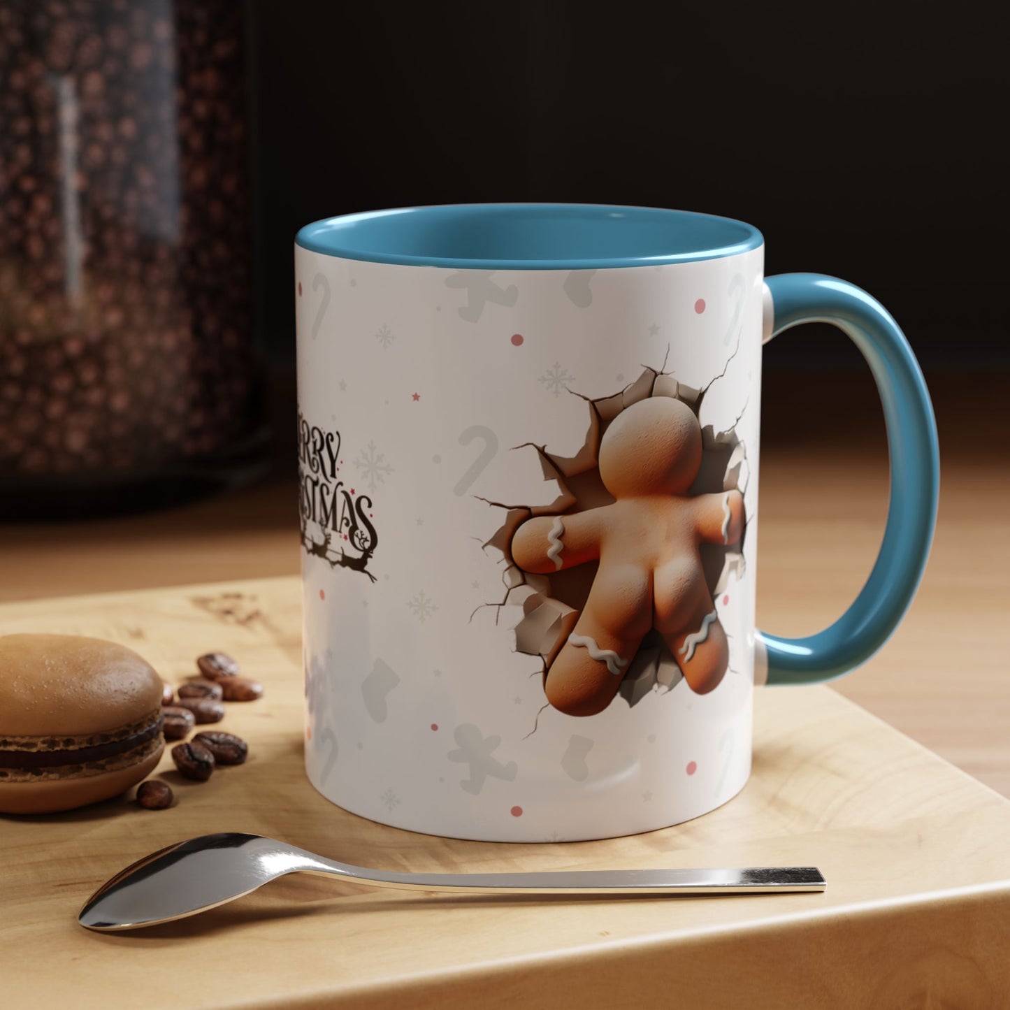 Gingerbread Man Mug-The Sweetest Way to Sip Your Coffee!