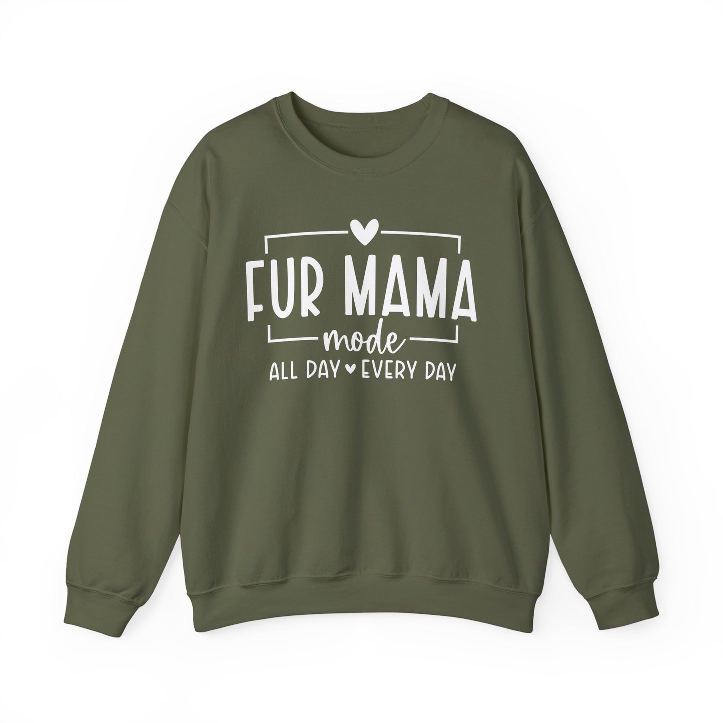 ๐พ Fur Mama Mode ON โ Cozy Sweatshirt for Dog Moms ๐พ