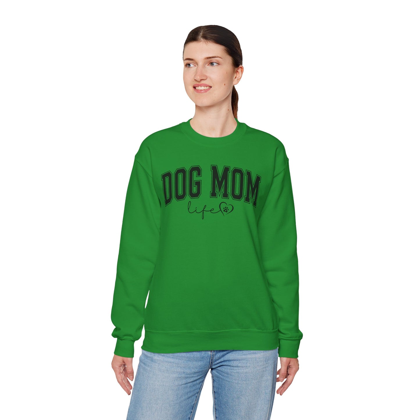 Dog Mom Life Unisex Heavy Blend™ Crewneck Sweatshirt