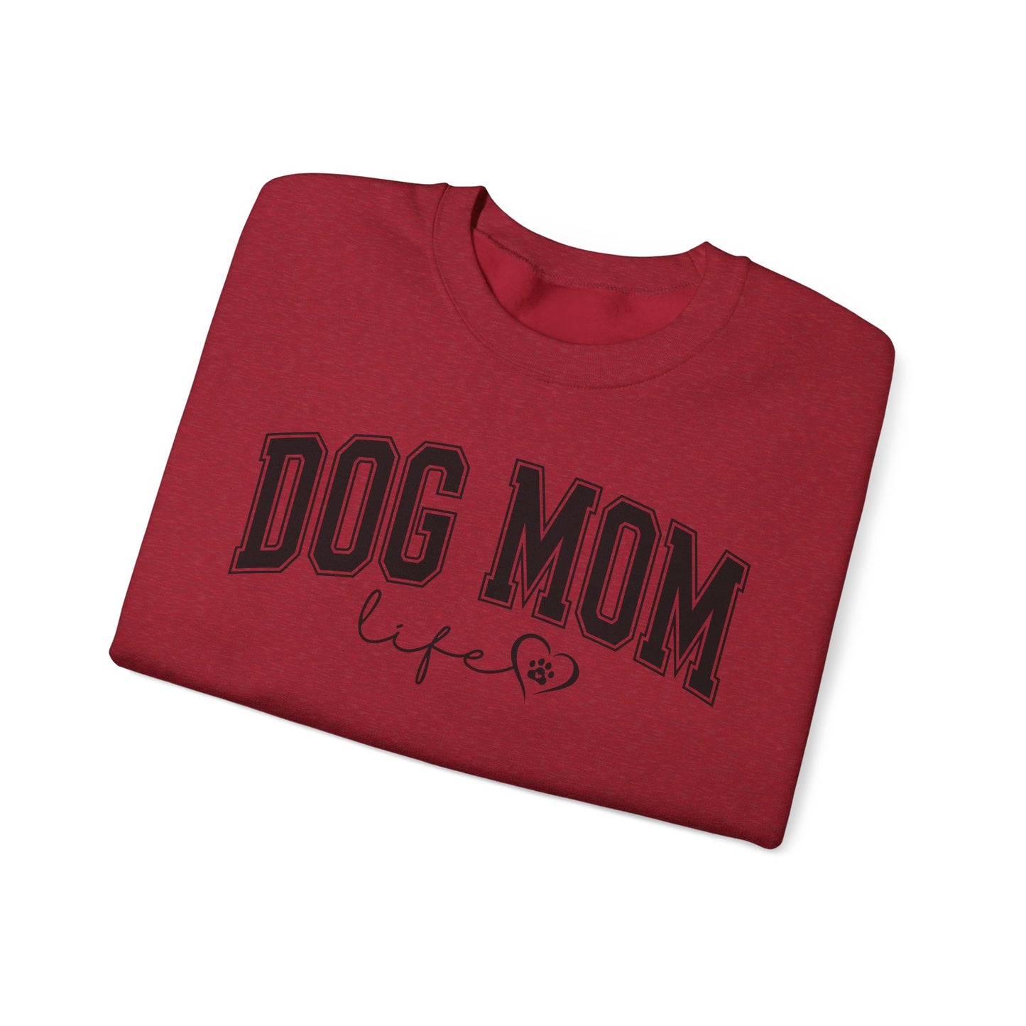Dog Mom Life Unisex Heavy Blend™ Crewneck Sweatshirt