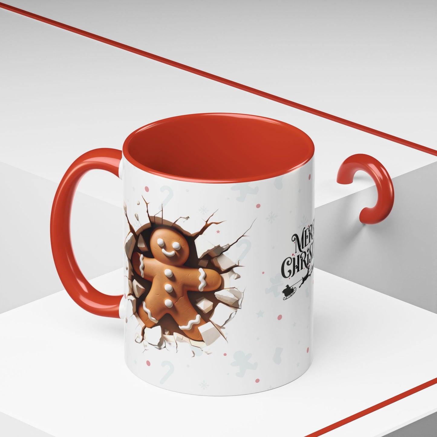 Gingerbread Man Mug-The Sweetest Way to Sip Your Coffee!