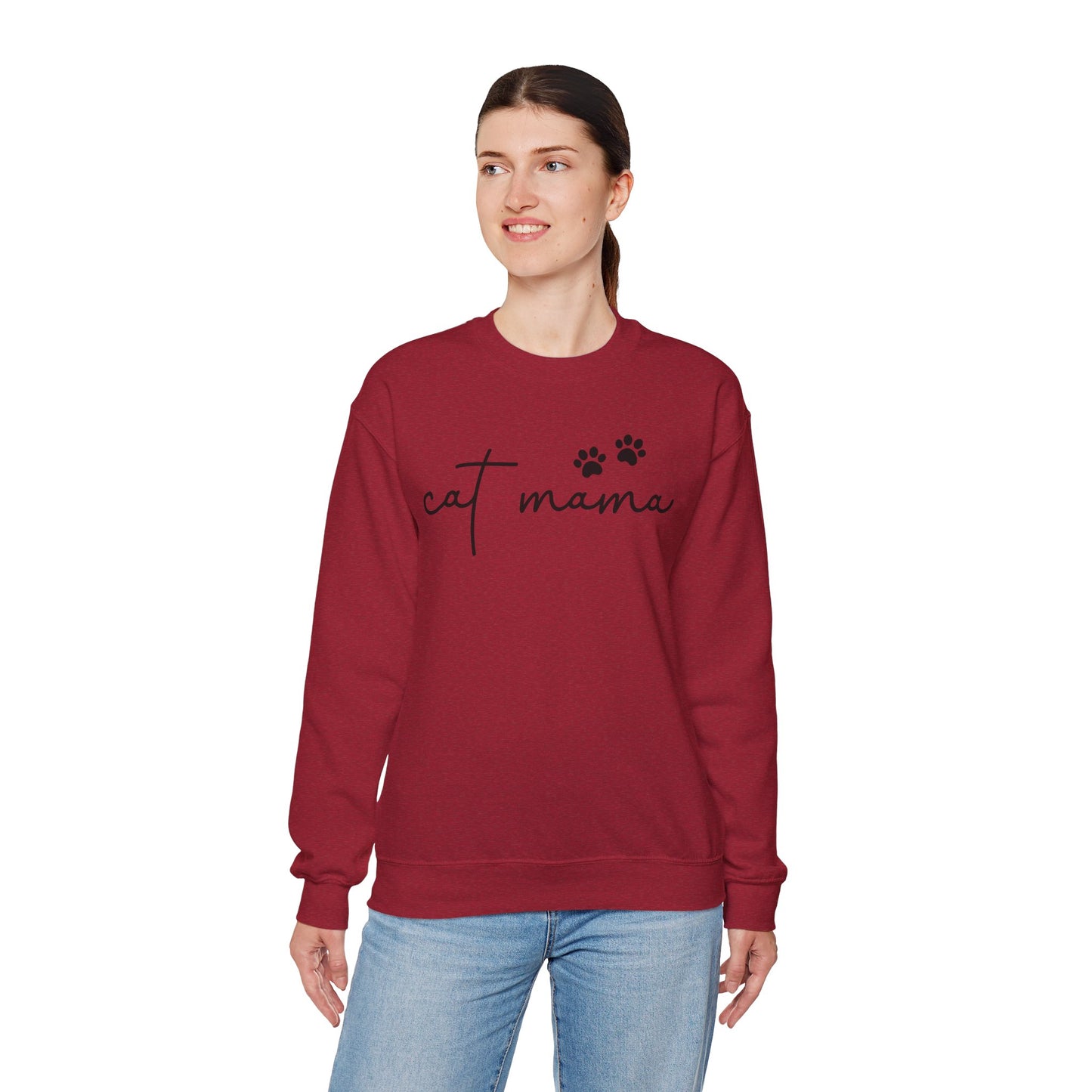 ๐พ Cat Mama Crewneck โ The Perfect Sweatshirt for Every Proud Cat Lover