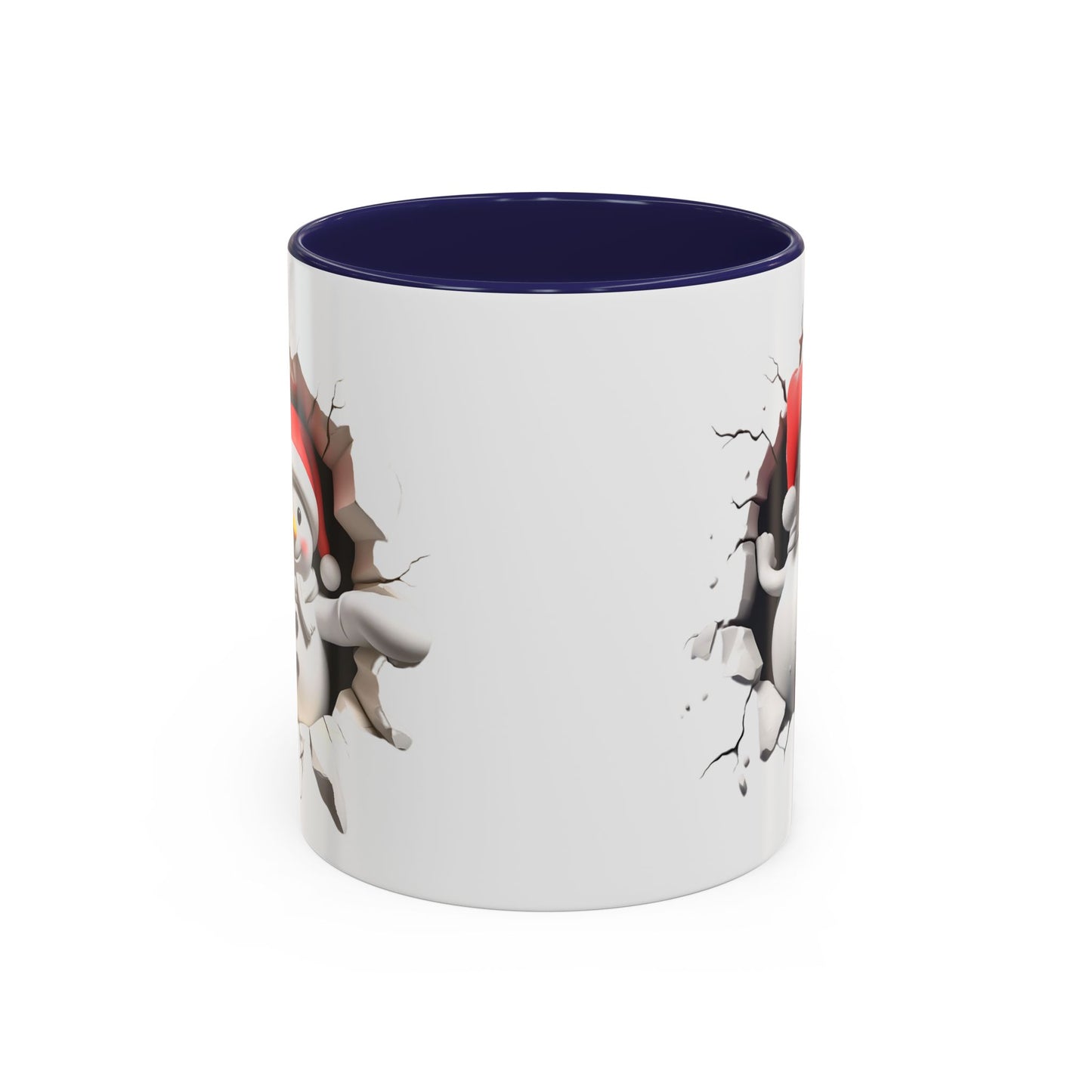 Cute Christmas Penguin Ceramic Mug - 360° Design