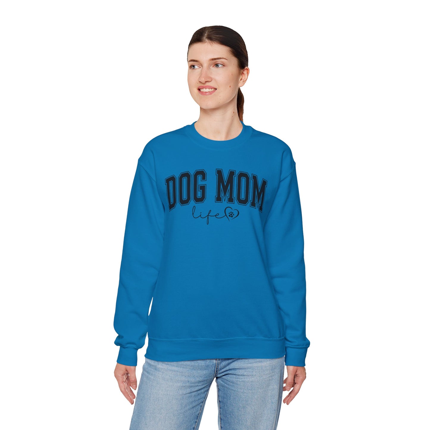 Dog Mom Life Unisex Heavy Blend™ Crewneck Sweatshirt