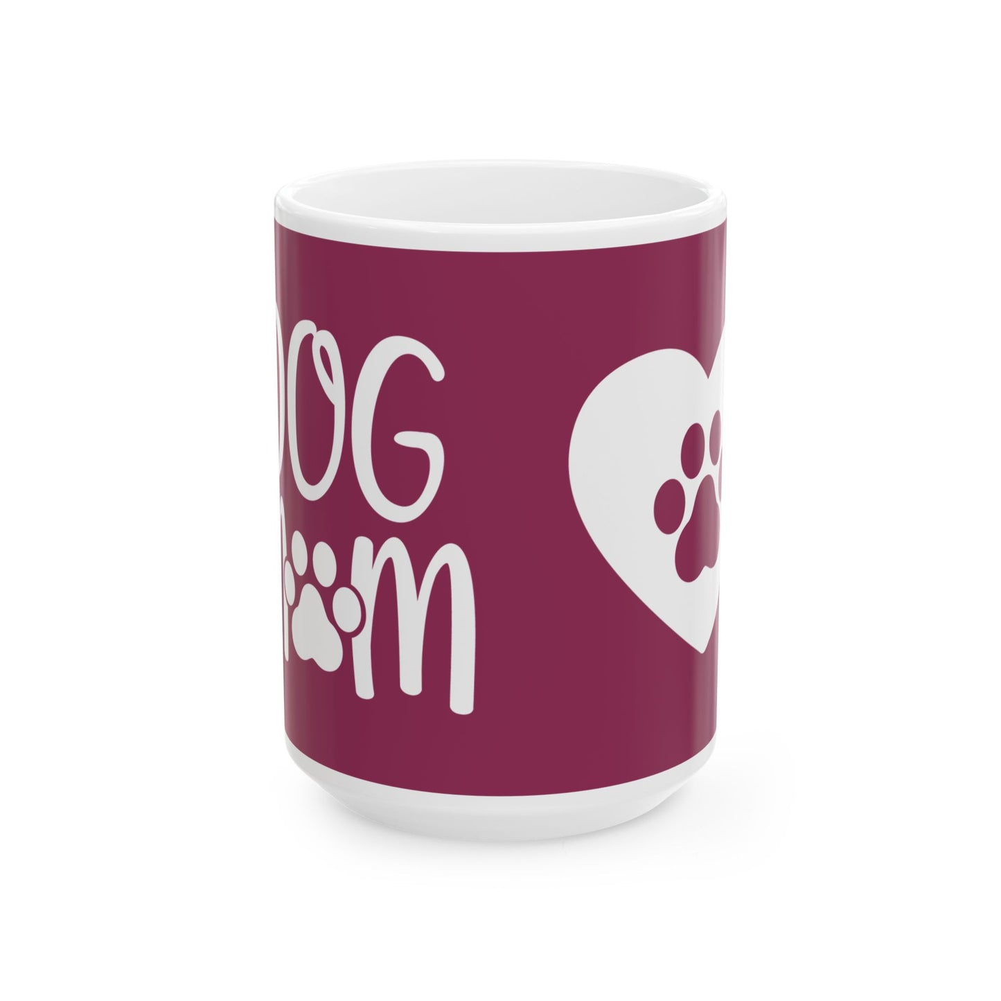 Dog Mom Ceramic Mug - Perfect Gift for Pet Lovers | 11oz & 15oz