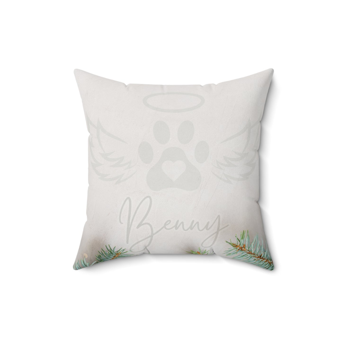 Your Furry Angel Always at Home-Tribute Pillow