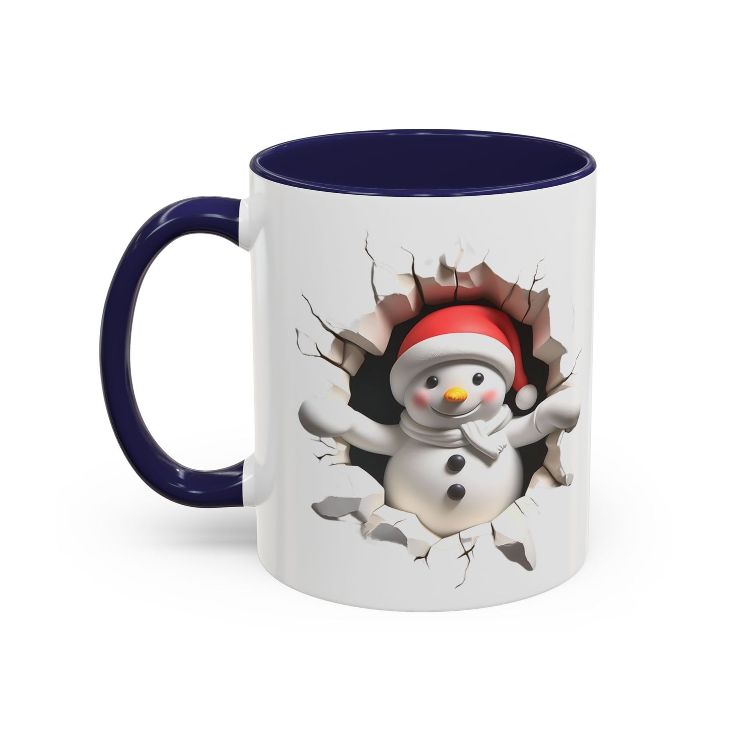 Cute Christmas Penguin Ceramic Mug - 360° Design