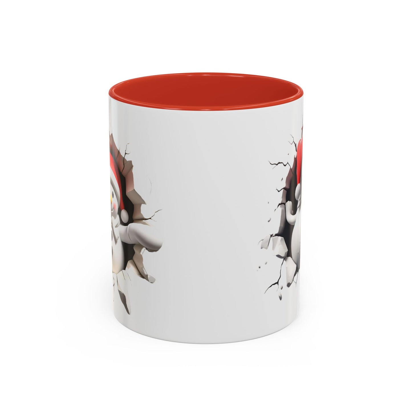 Cute Christmas Penguin Ceramic Mug - 360° Design