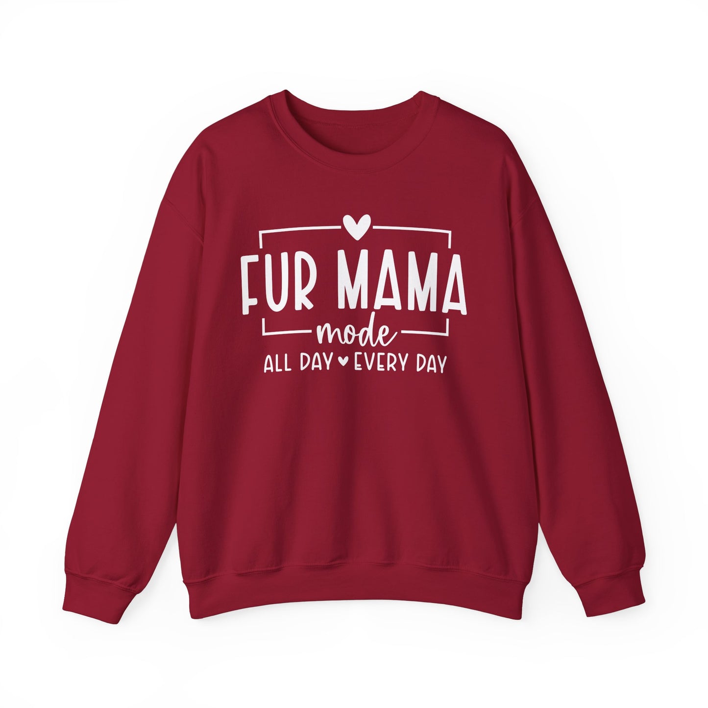 ๐พ Fur Mama Mode ON โ Cozy Sweatshirt for Dog Moms ๐พ