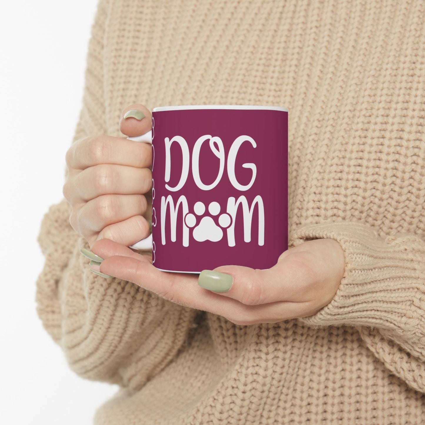Dog Mom Ceramic Mug - Perfect Gift for Pet Lovers | 11oz & 15oz