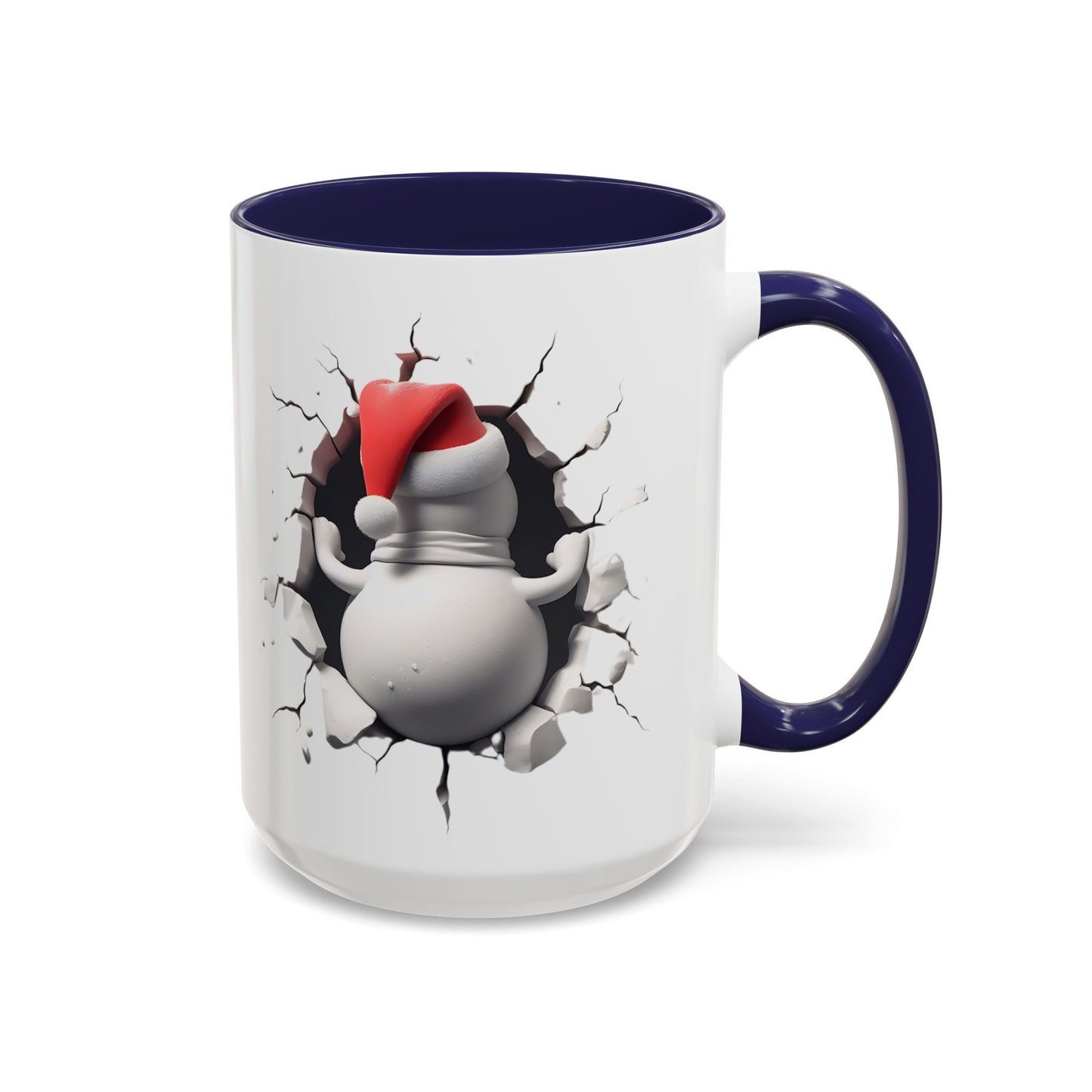 Cute Christmas Penguin Ceramic Mug - 360° Design