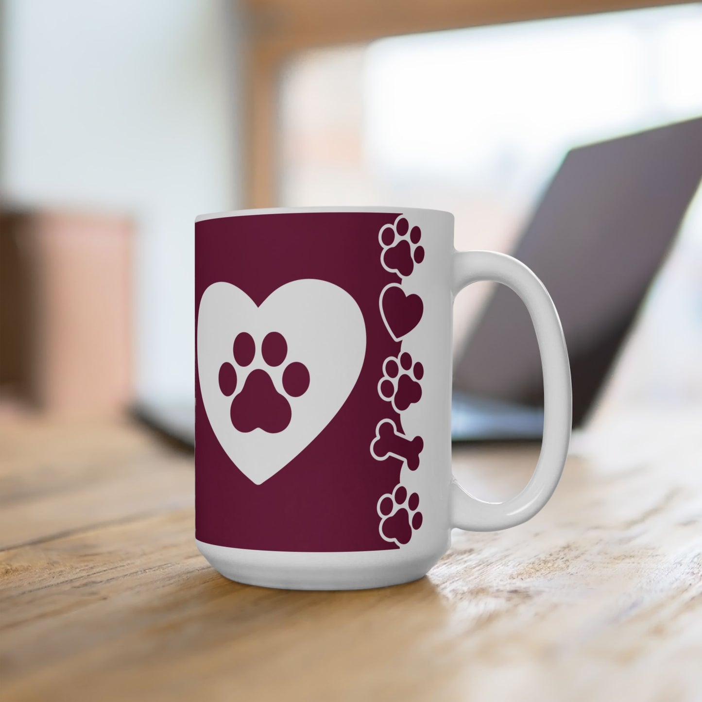 Dog Mom Ceramic Mug - Perfect Gift for Pet Lovers | 11oz & 15oz