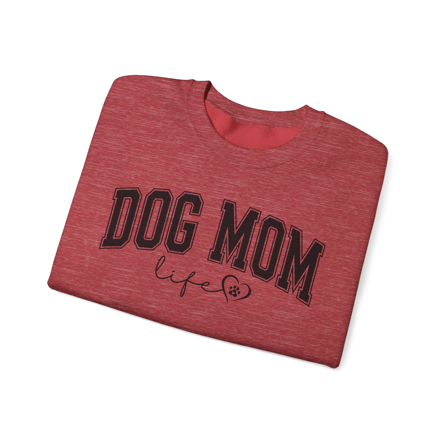 Dog Mom Life Unisex Heavy Blend™ Crewneck Sweatshirt