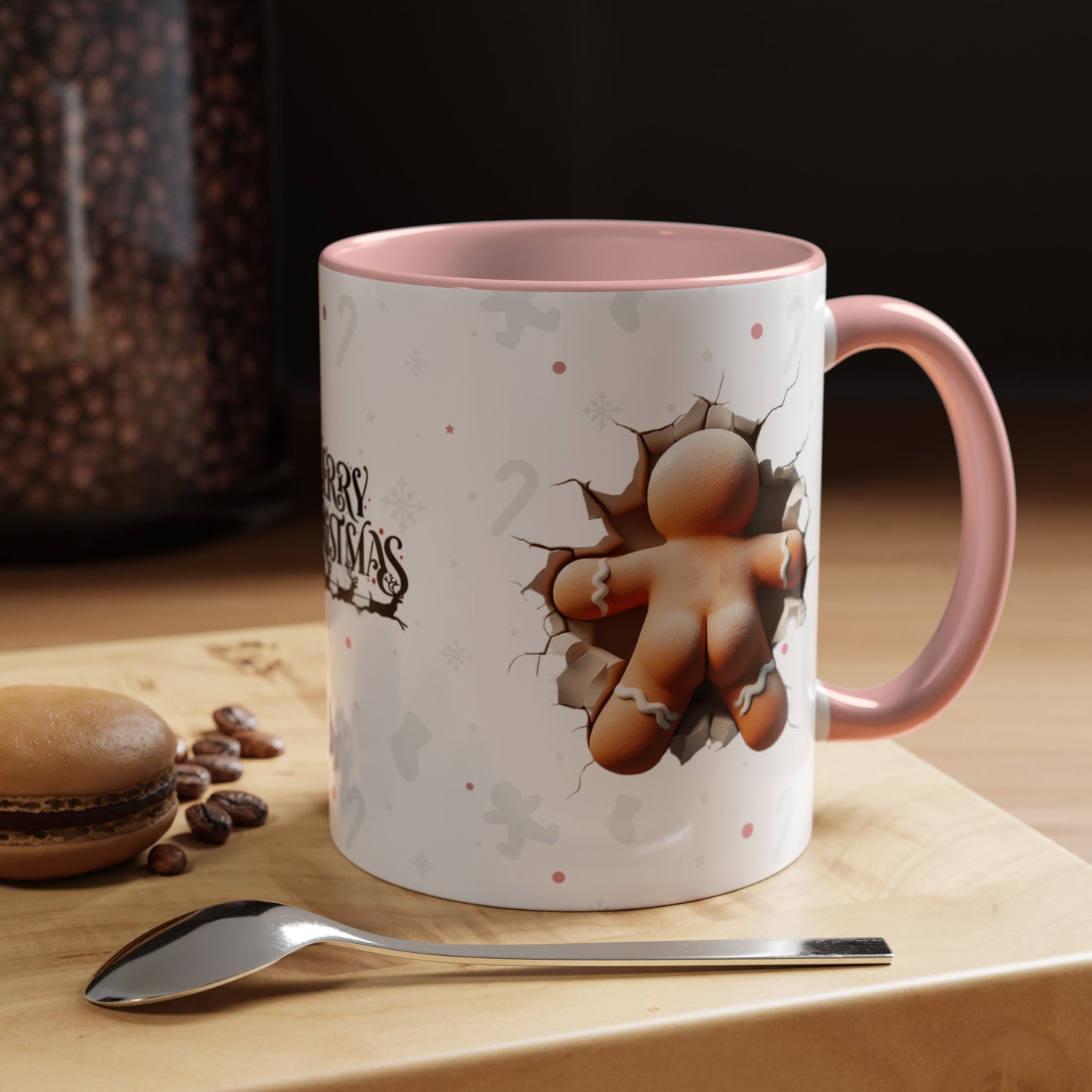 Gingerbread Man Mug-The Sweetest Way to Sip Your Coffee!