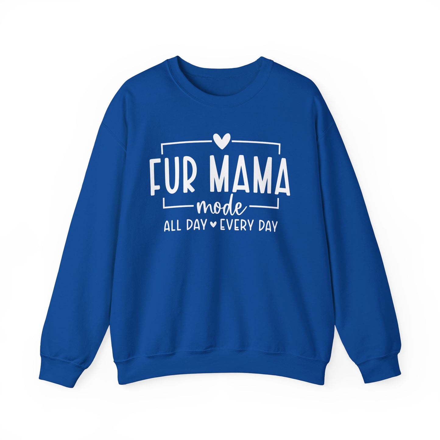 ๐พ Fur Mama Mode ON โ Cozy Sweatshirt for Dog Moms ๐พ