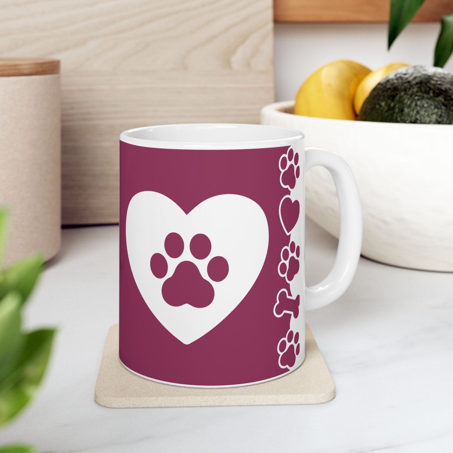 Dog Mom Ceramic Mug - Perfect Gift for Pet Lovers | 11oz & 15oz