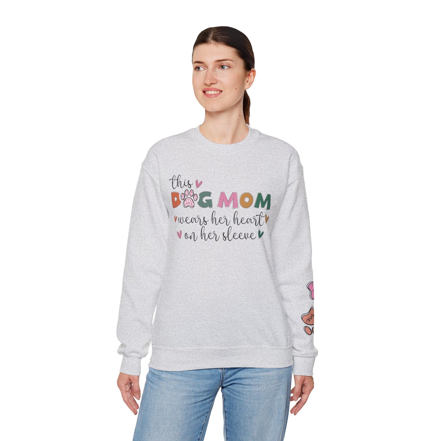 Dog Mom’s Must-Have: Customizable Crewneck Sweatshirt!
