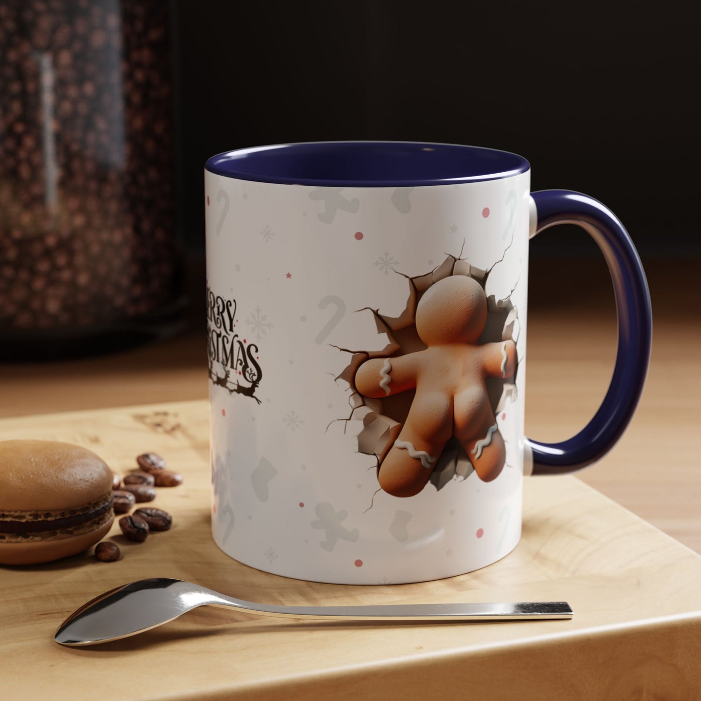 Gingerbread Man Mug-The Sweetest Way to Sip Your Coffee!