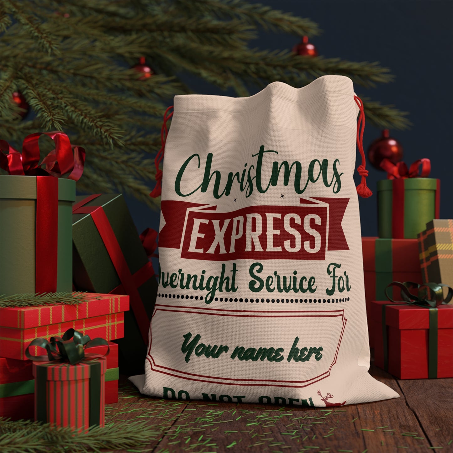 Santa's Special Delivery-Custom Name Santa Sack!