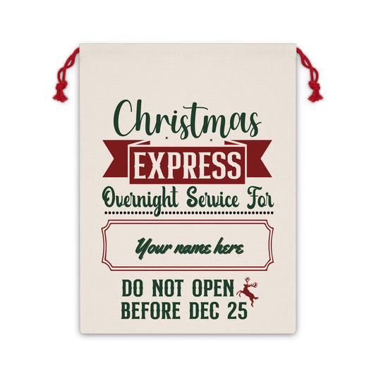 Santa's Special Delivery-Custom Name Santa Sack!