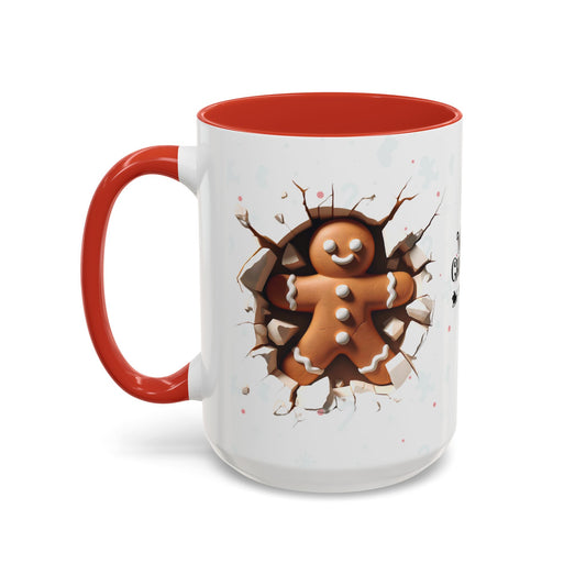 Gingerbread Man Mug-The Sweetest Way to Sip Your Coffee!