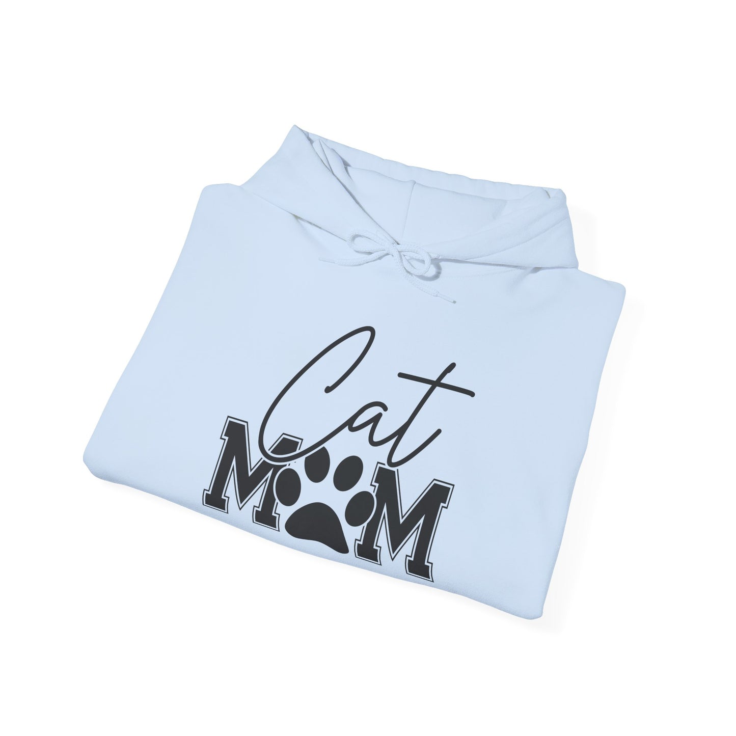 Cat Mom Vibes Only – Soft & Stylish Hooded Sweatshirt