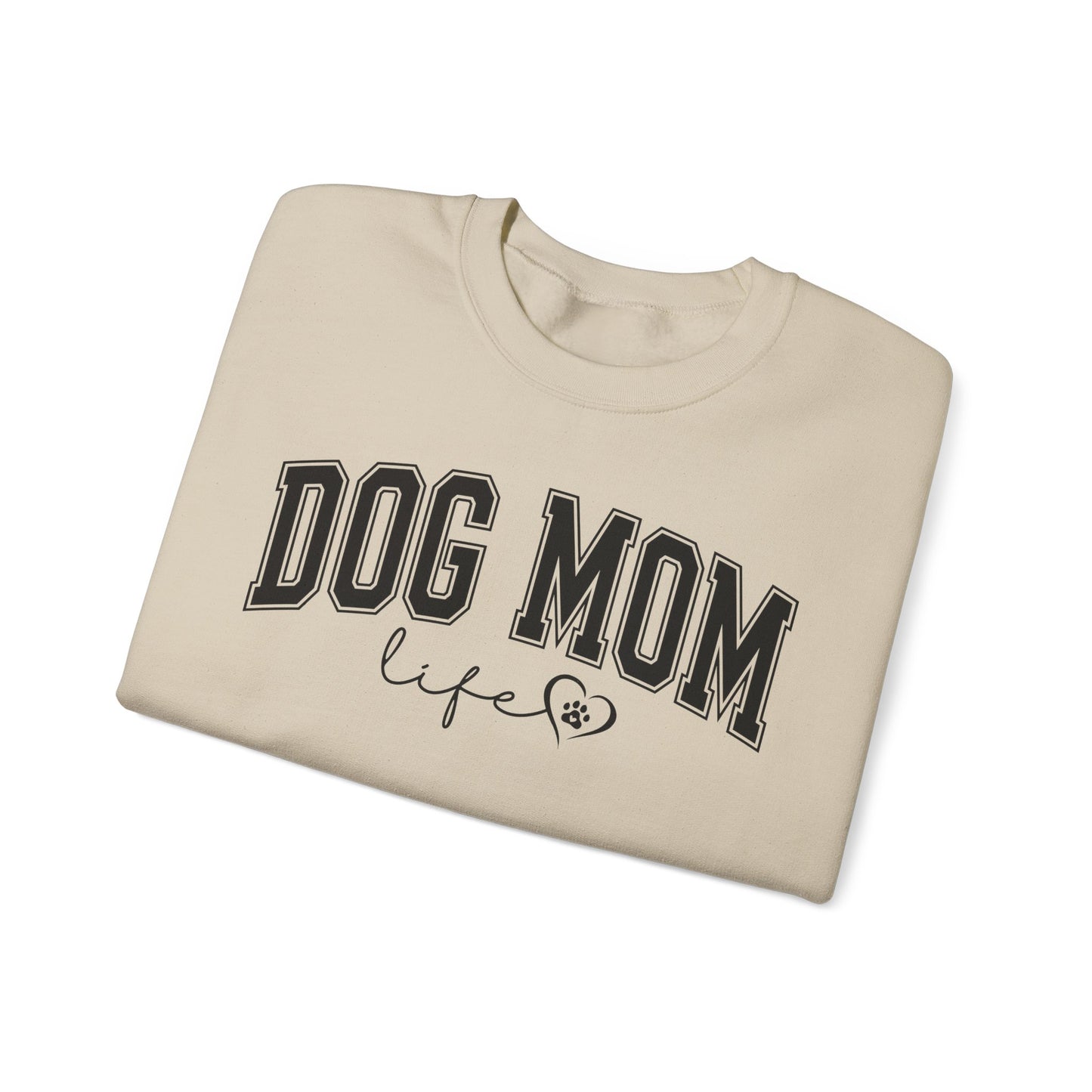 Dog Mom Life Unisex Heavy Blend™ Crewneck Sweatshirt