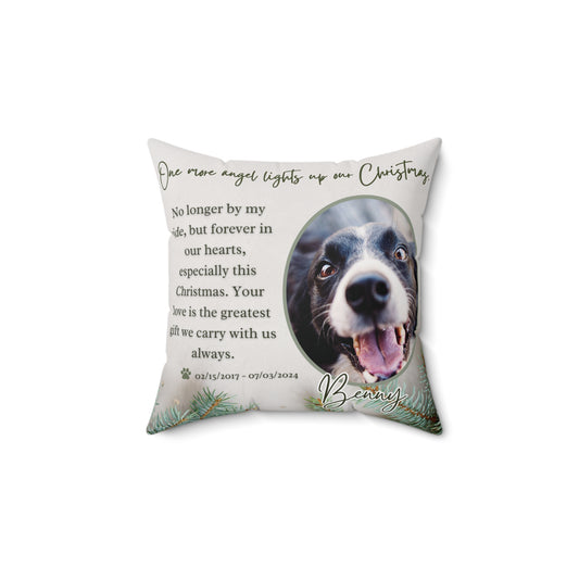 Your Furry Angel Always at Home-Tribute Pillow