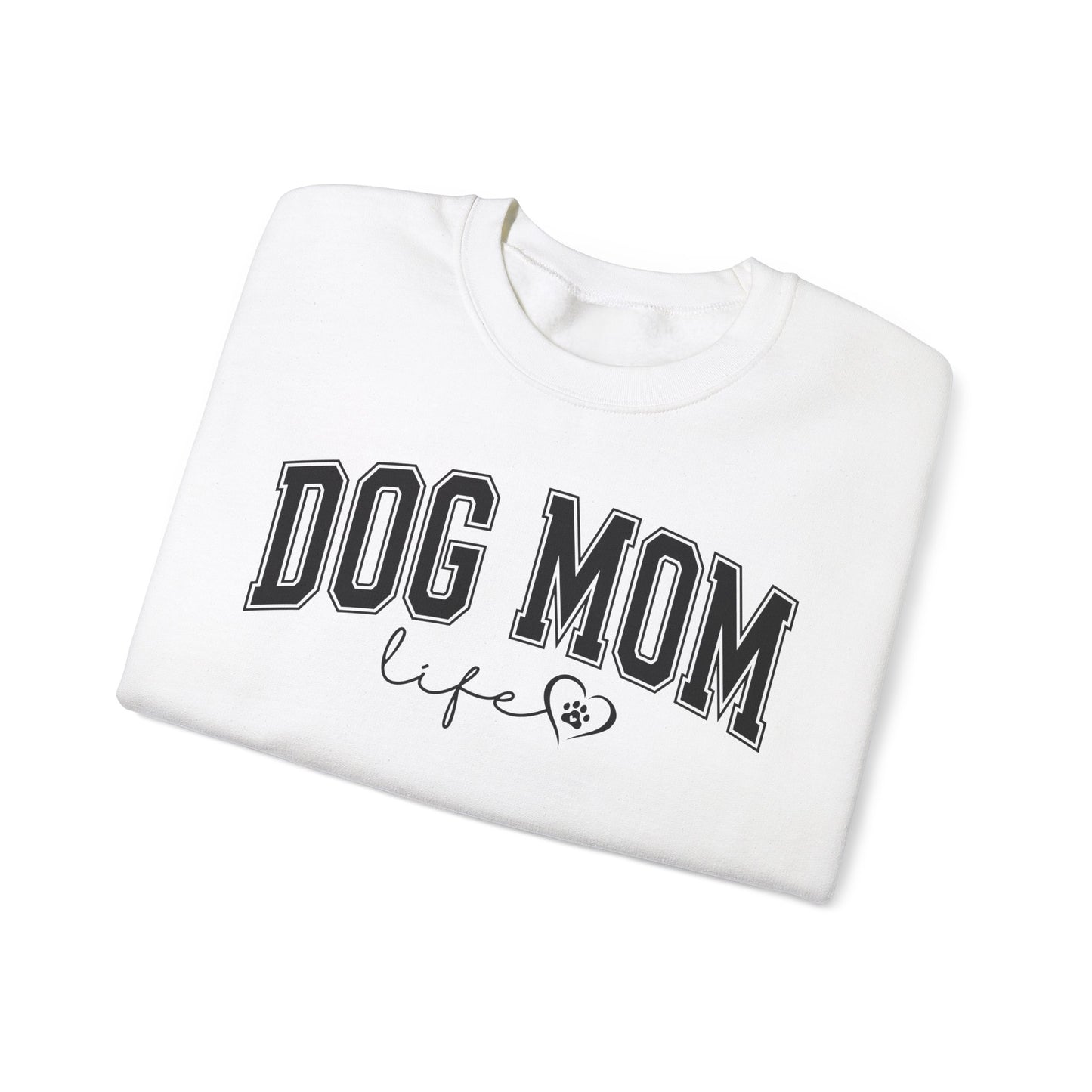 Dog Mom Life Unisex Heavy Blend™ Crewneck Sweatshirt